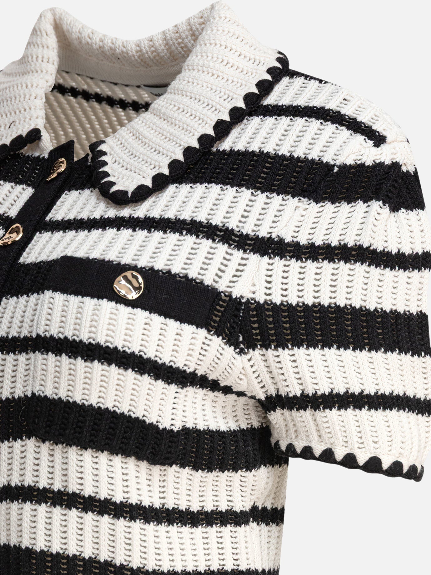 Cardigans Striped  White - Self-portrait Women | PDP | VIETTI Online Store | Zoom-Modal_4
