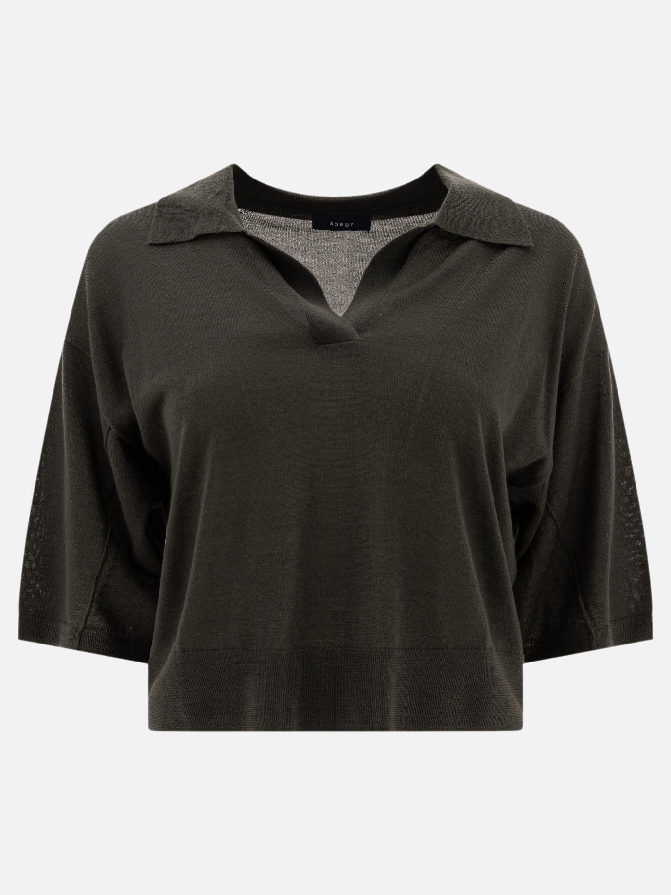 Soeur &quot;Elton&quot; polo shirt 14405575_36 Grey thumbnail_1