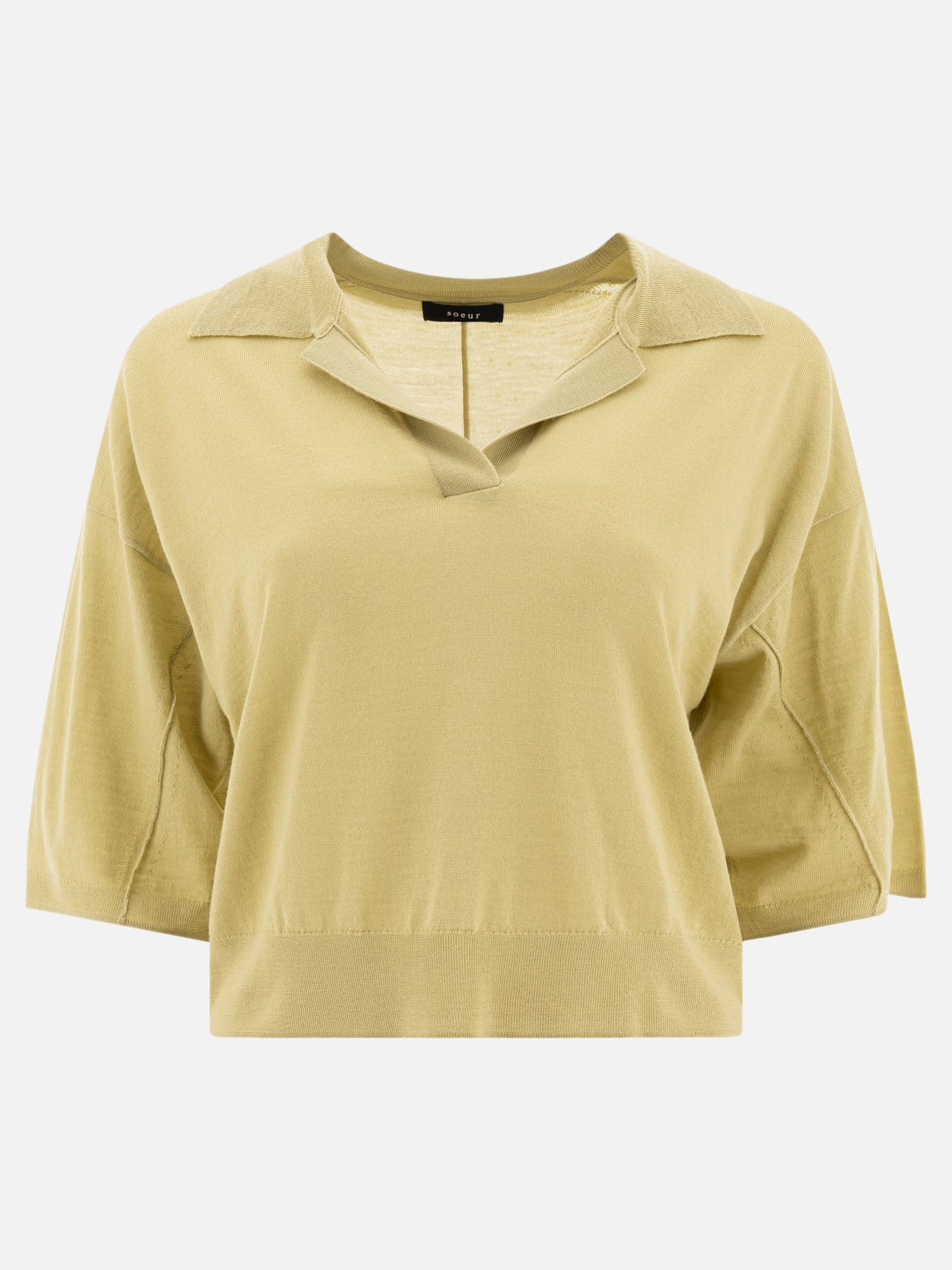 Soeur &quot;Elton&quot; polo shirt 18807556_36 Green thumbnail_1