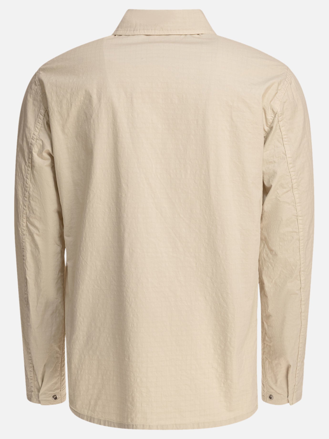 Giacche overshirt Logo  Beige - Stone Island Uomo | PDP | VIETTI Online Store | thumbnail_2