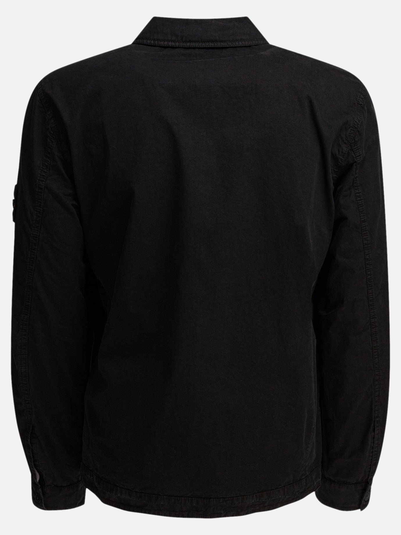 Giacche overshirt Logo  Nero - Stone Island Uomo | PDP | VIETTI Online Store | Zoom-Modal_2
