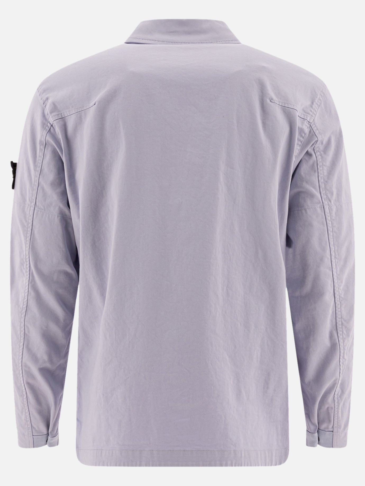 Giacche overshirt Logo  Viola - Stone Island Uomo | PDP | VIETTI Online Store | thumbnail_2