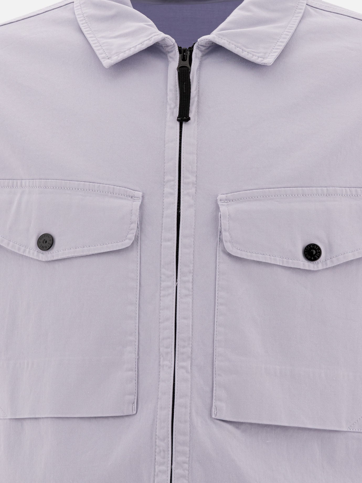 Giacche overshirt Logo  Viola - Stone Island Uomo | PDP | VIETTI Online Store | Zoom-Modal_3
