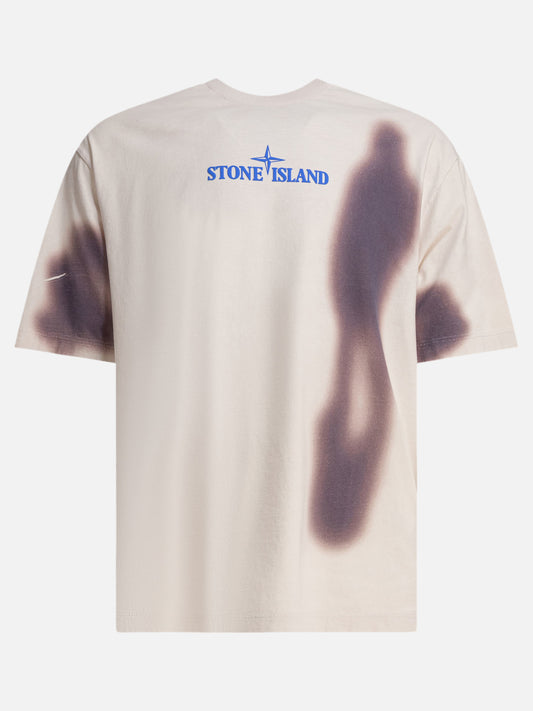 Crewneck t-shirts Logo  Beige - Stone Island Men | PLP | VIETTI Online Store 
