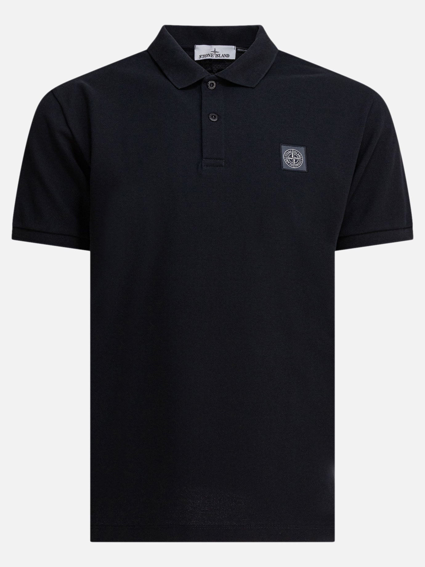 Stone Island Polo in piquet di cotone biologico 27633493_M Blue thumbnail_1