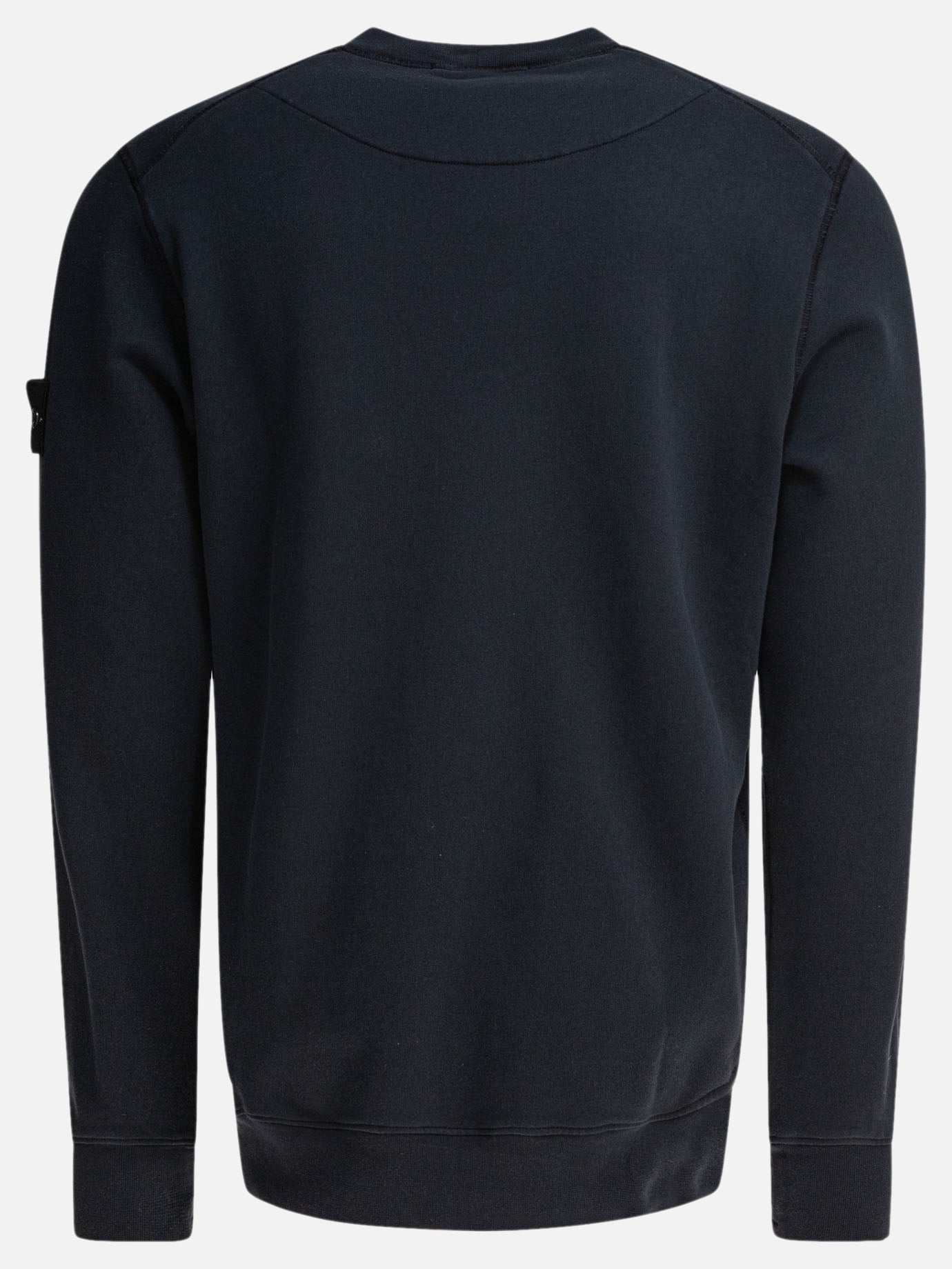 Stone Island Felpa in cotone felpato biologico 12849802_M Blue thumbnail_2