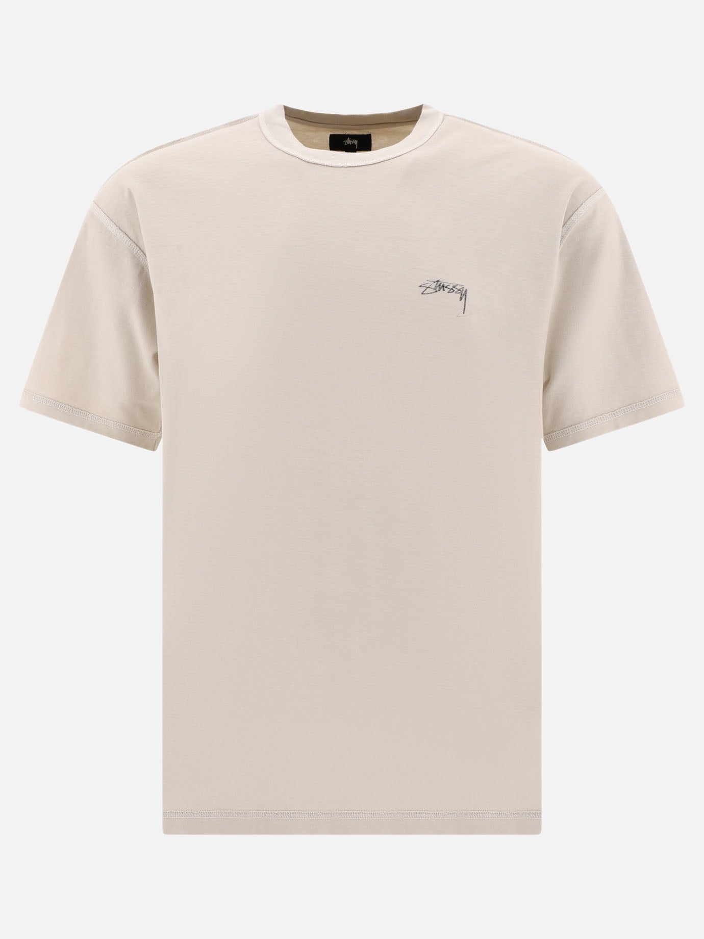 Stüssy T-shirt &quot;Lazy&quot; 13234694_M Beige thumbnail_1