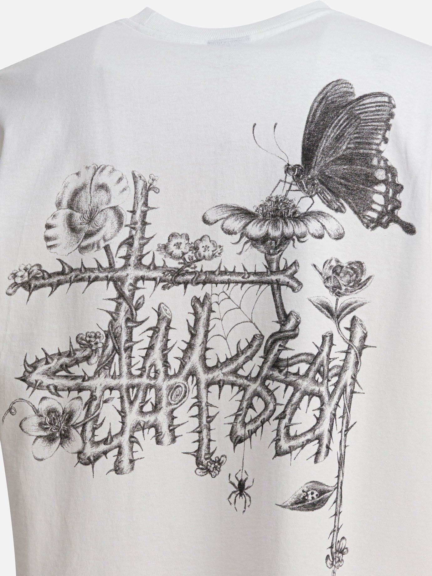 Crewneck t-shirts Logo  White - Stüssy Men | PDP | VIETTI Online Store | thumbnail_4