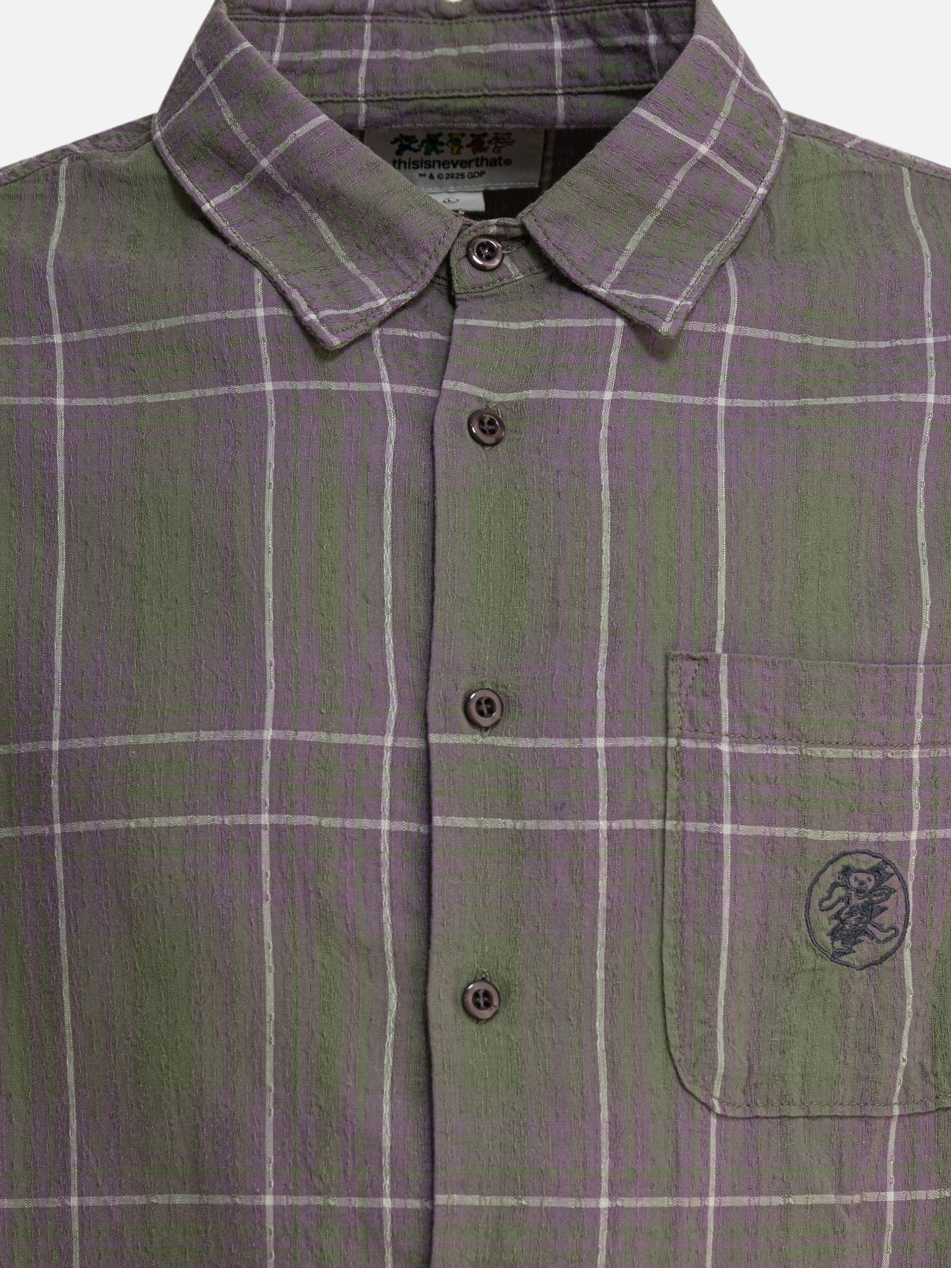 Casual shirts Check  Green - Thisisneverthat® Men | PDP | VIETTI Online Store | thumbnail_3