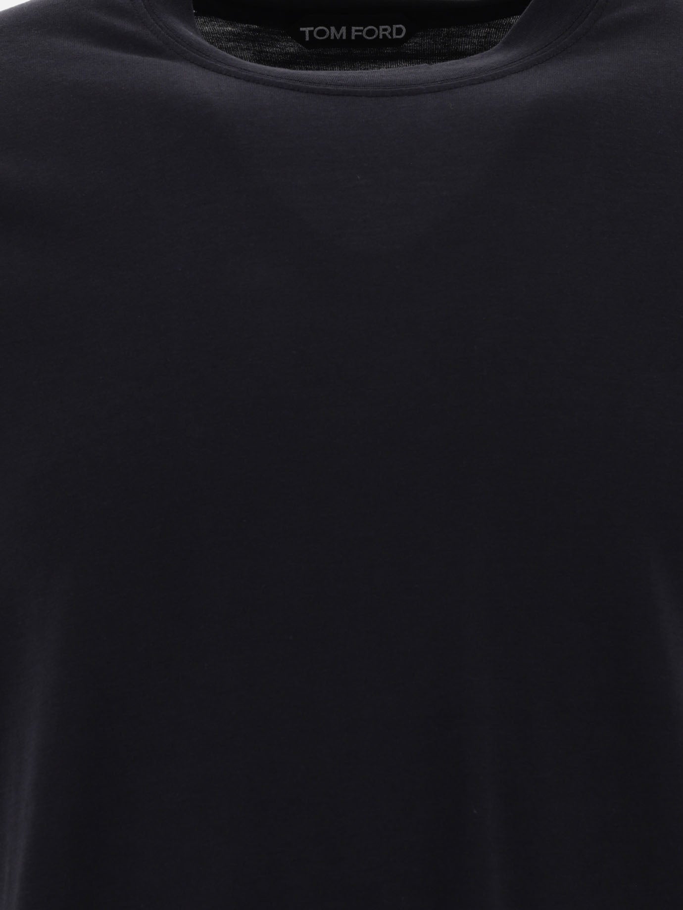 T-shirt girocollo Solid colour  Nero - Tom Ford Uomo | PDP | VIETTI Online Store | thumbnail_3