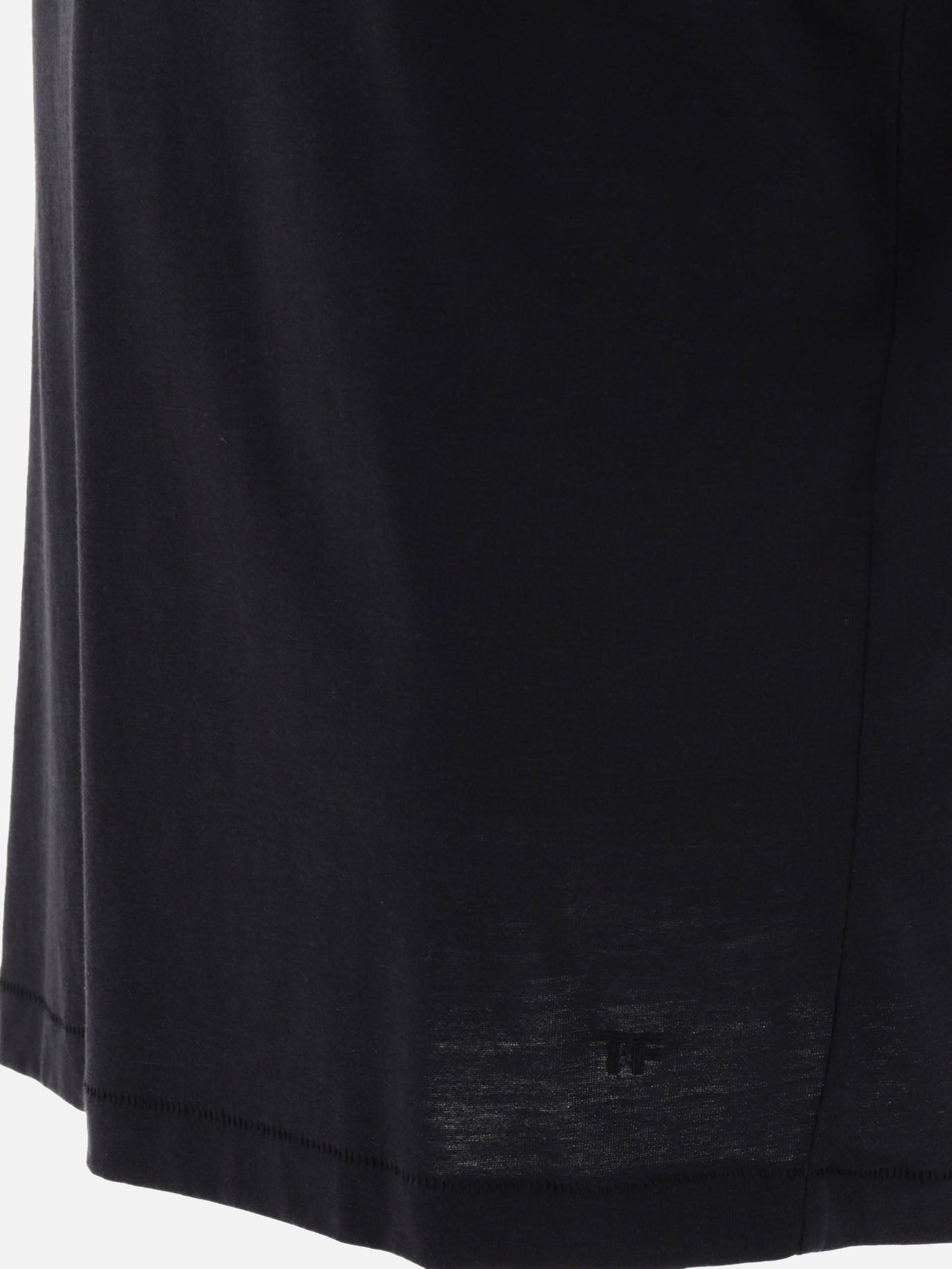 T-shirt girocollo Solid colour  Nero - Tom Ford Uomo | PDP | VIETTI Online Store | Zoom-Modal_4
