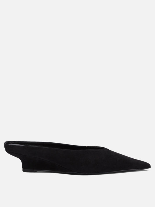 Toteme Mule in pelle 35 mm 15014303_36 Black 1