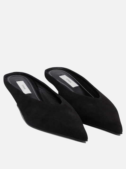 Toteme Mule in pelle 35 mm 15014303_36 Black 2