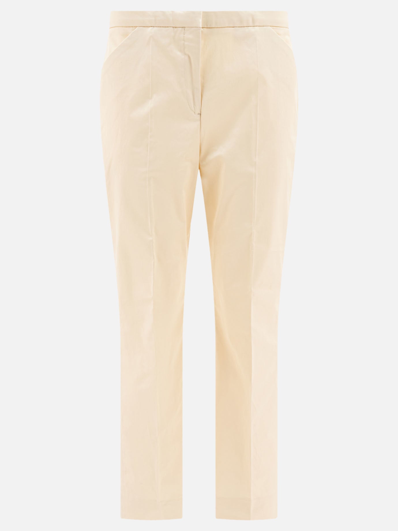 Toteme Pantaloni cropped 15602864_36 White thumbnail_1