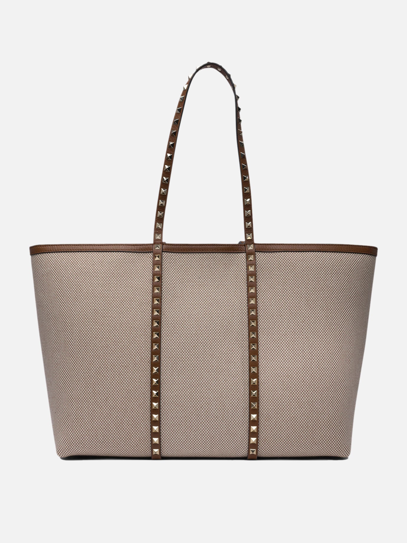 Valentino Garavani "Rockstud" tote bag Beige