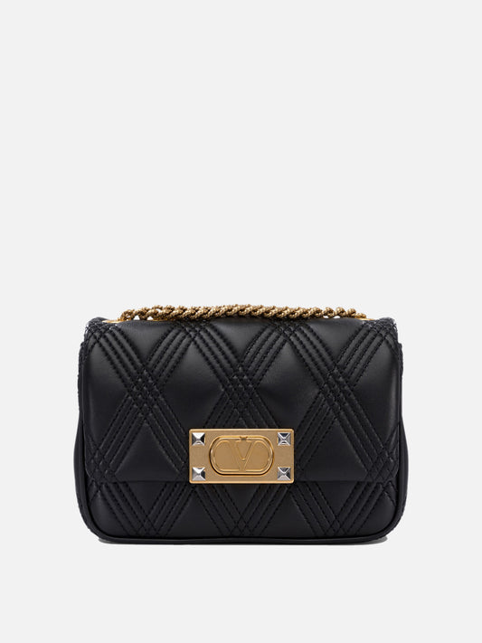 Valentino Garavani Borsa a spalla "Quiltie 67" piccola 13221371_UNI Black 1