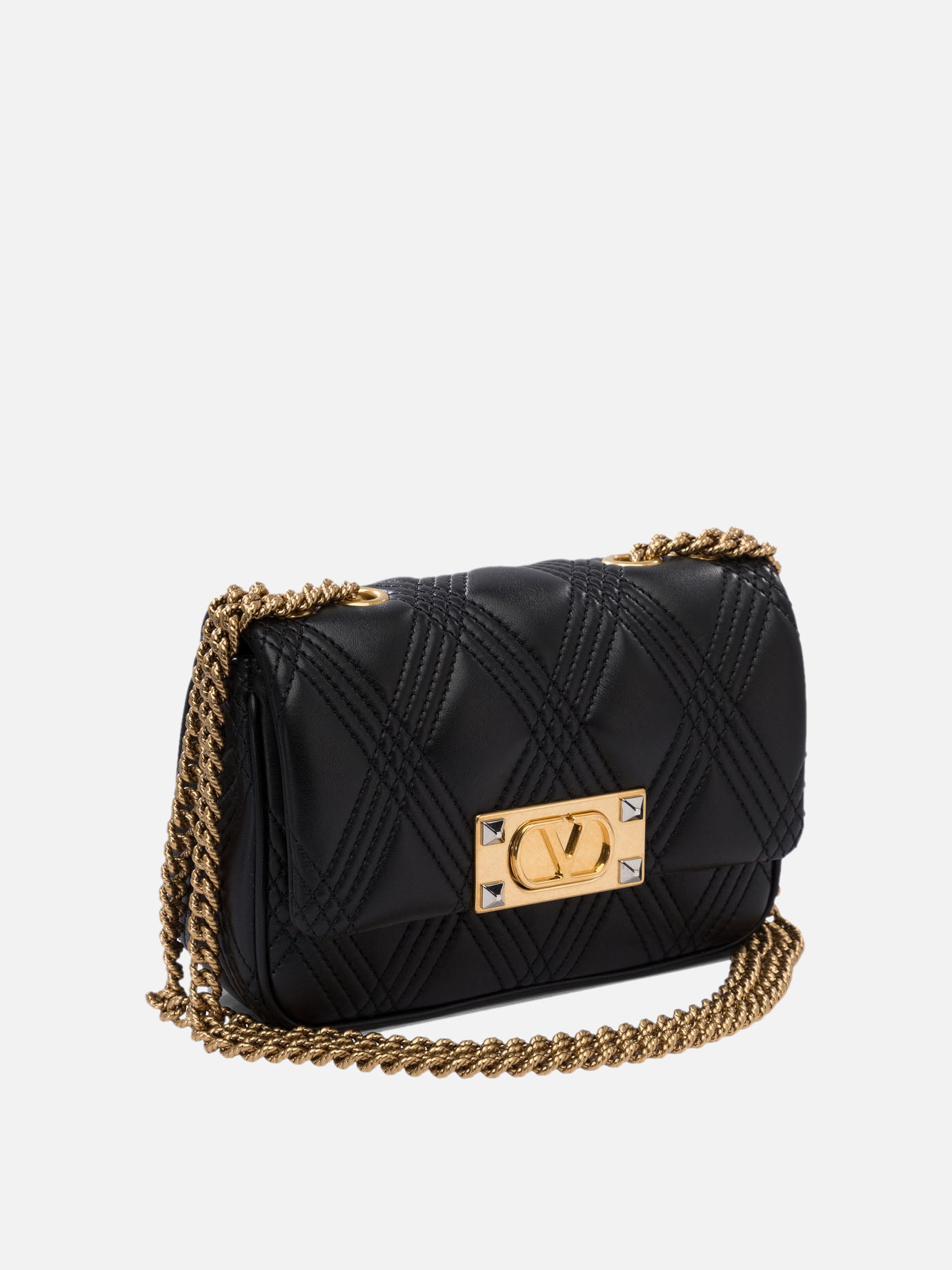 Valentino Garavani &quot;Quiltie 67&quot; small shoulder bag 13221371_UNI Black thumbnail_2