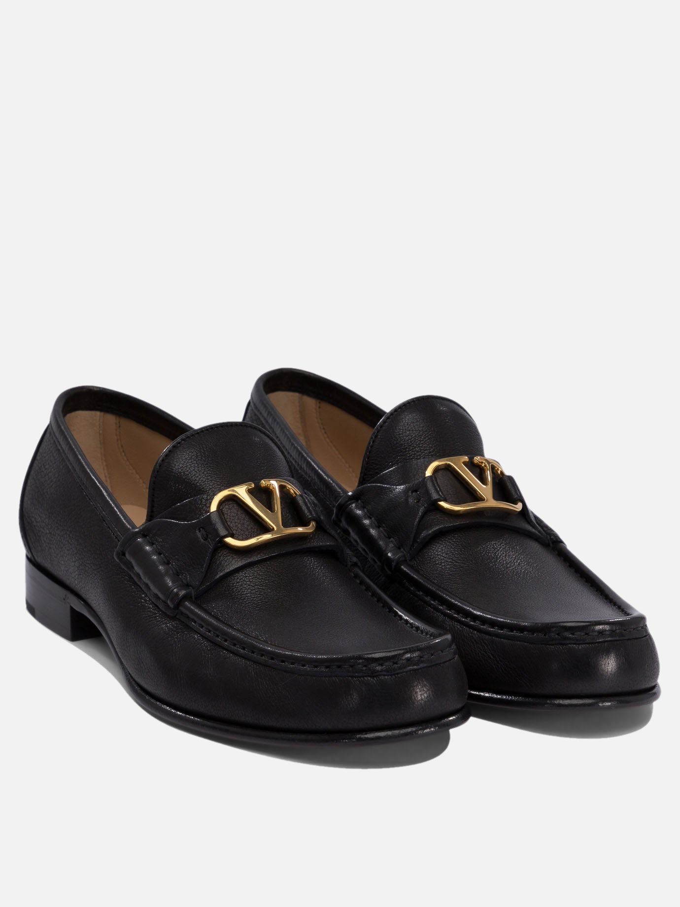 Mocassini 100% leather - 100% leather  Nero - Valentino Garavani Uomo | PDP | VIETTI Online Store | Zoom-Modal_2
