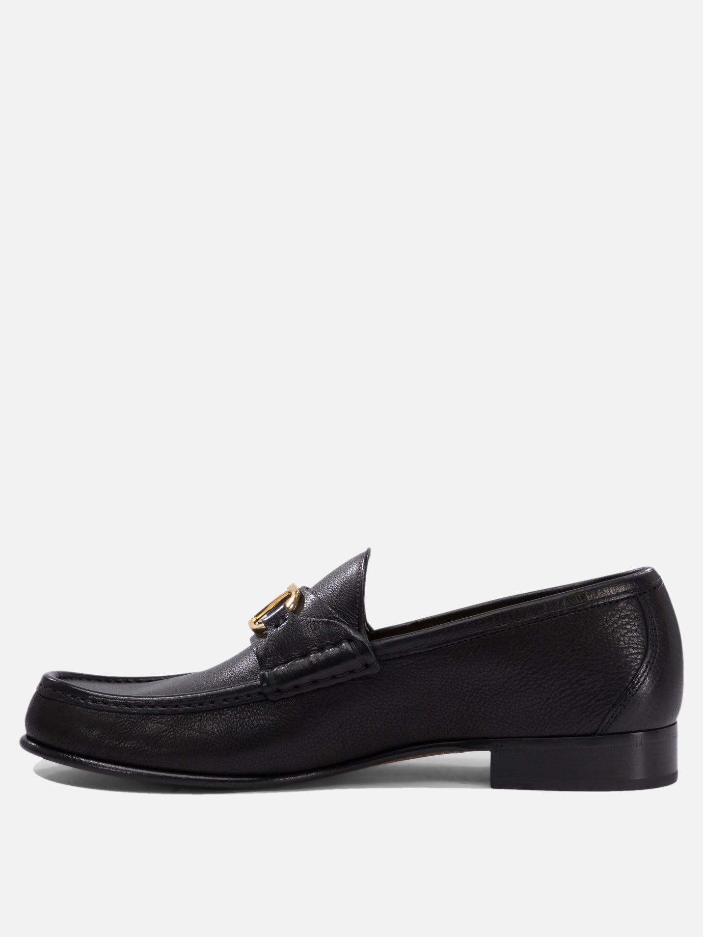 Mocassini 100% leather - 100% leather  Nero - Valentino Garavani Uomo | PDP | VIETTI Online Store | thumbnail_3