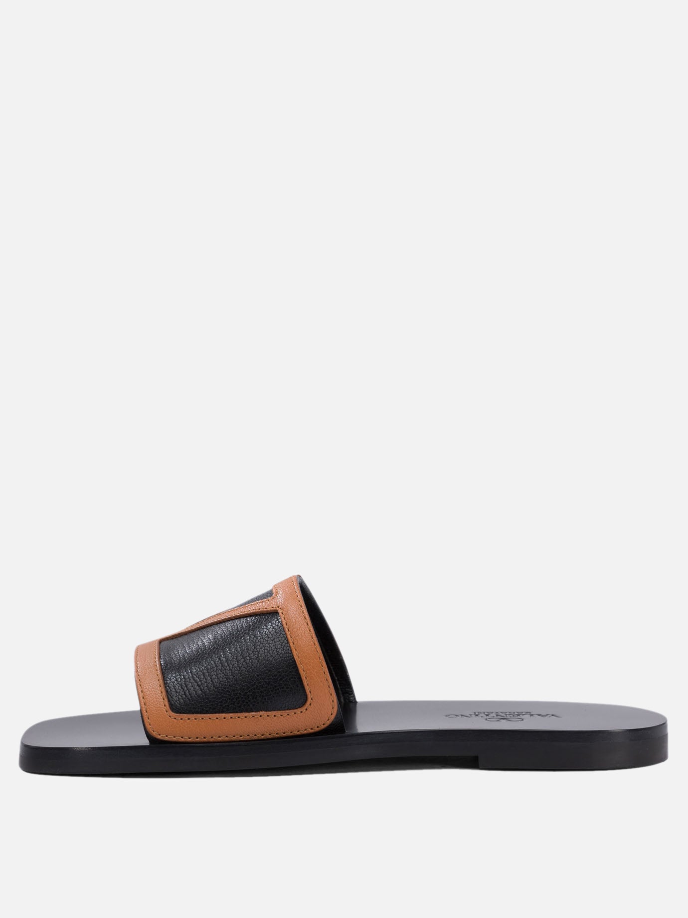 Sandali bassi 100% leather - 100% leather  Nero - Valentino Garavani Donna | PDP | VIETTI Online Store | Zoom-Modal_3
