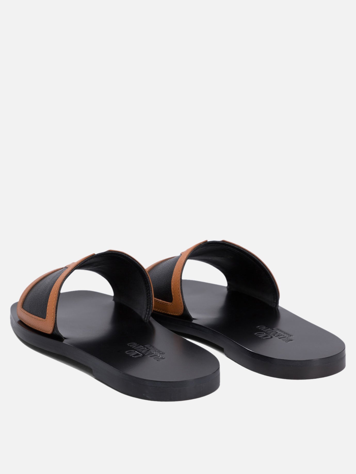 Sandali bassi 100% leather - 100% leather  Nero - Valentino Garavani Donna | PDP | VIETTI Online Store | Zoom-Modal_4
