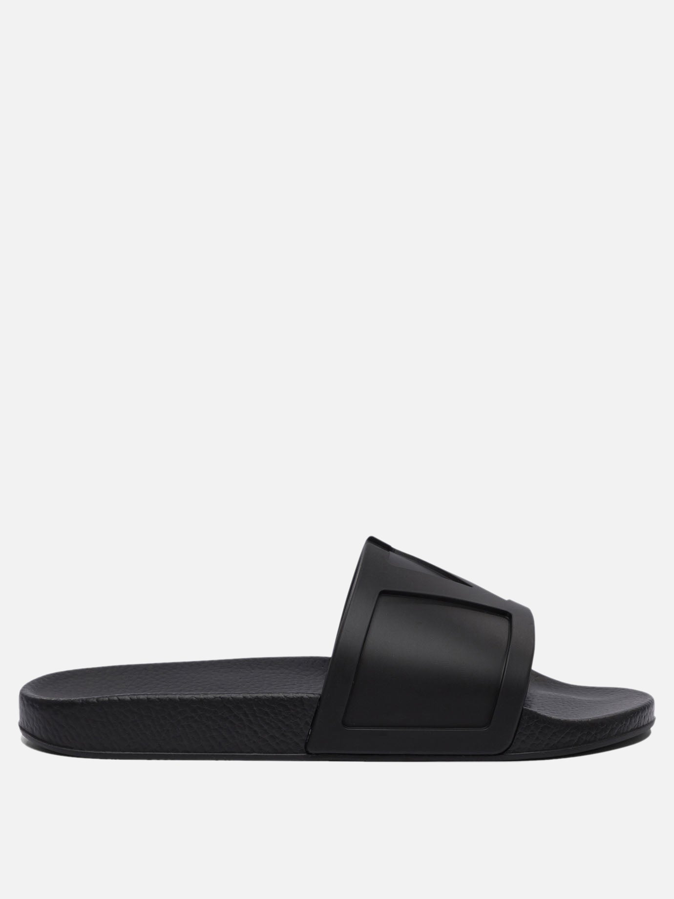 Valentino Garavani Slides with Vlogo 18535650_40 Black thumbnail_1