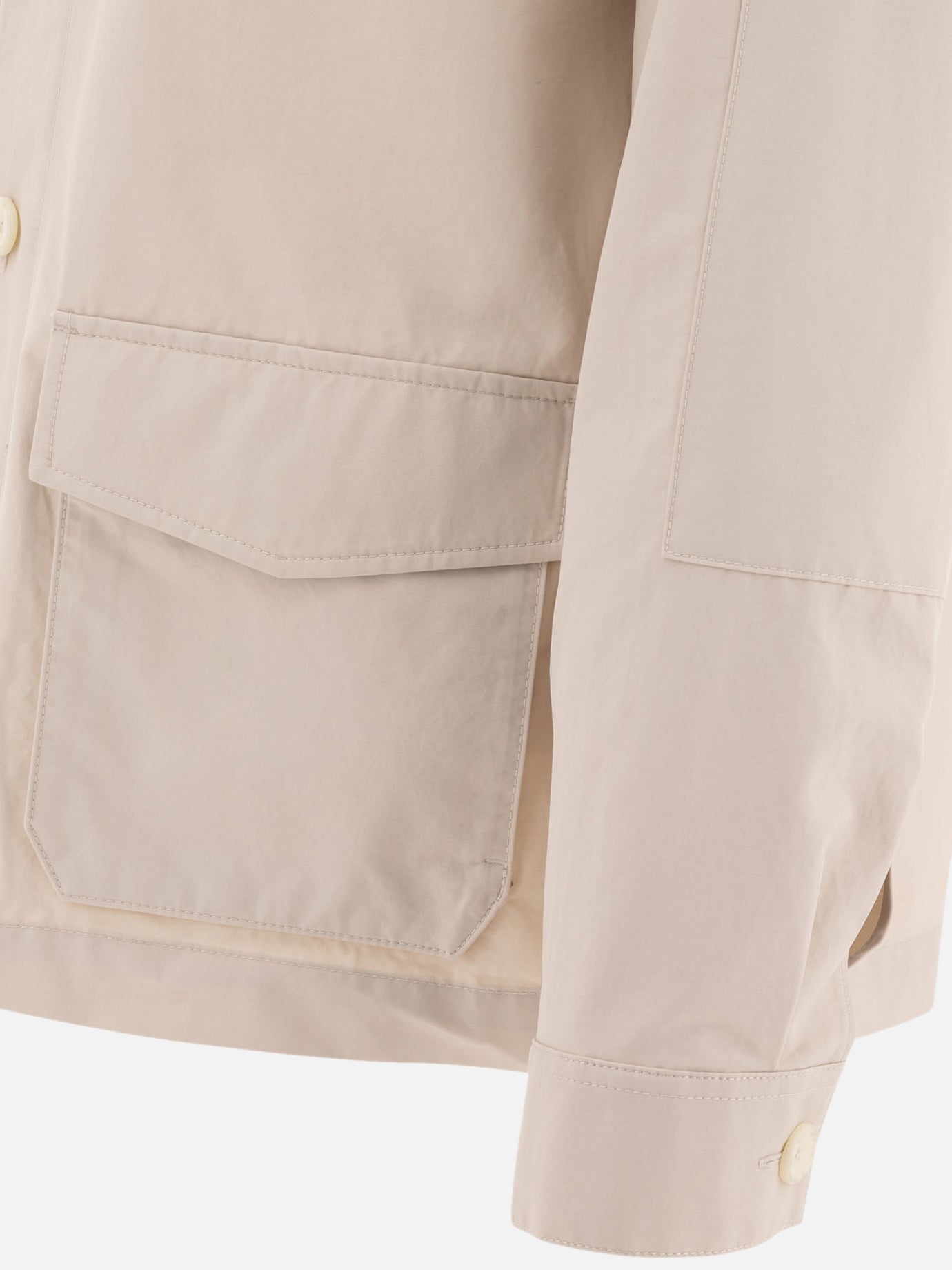 Giacche overshirt Solid colour  Beige - Vince Uomo | PDP | VIETTI Online Store | Zoom-Modal_4
