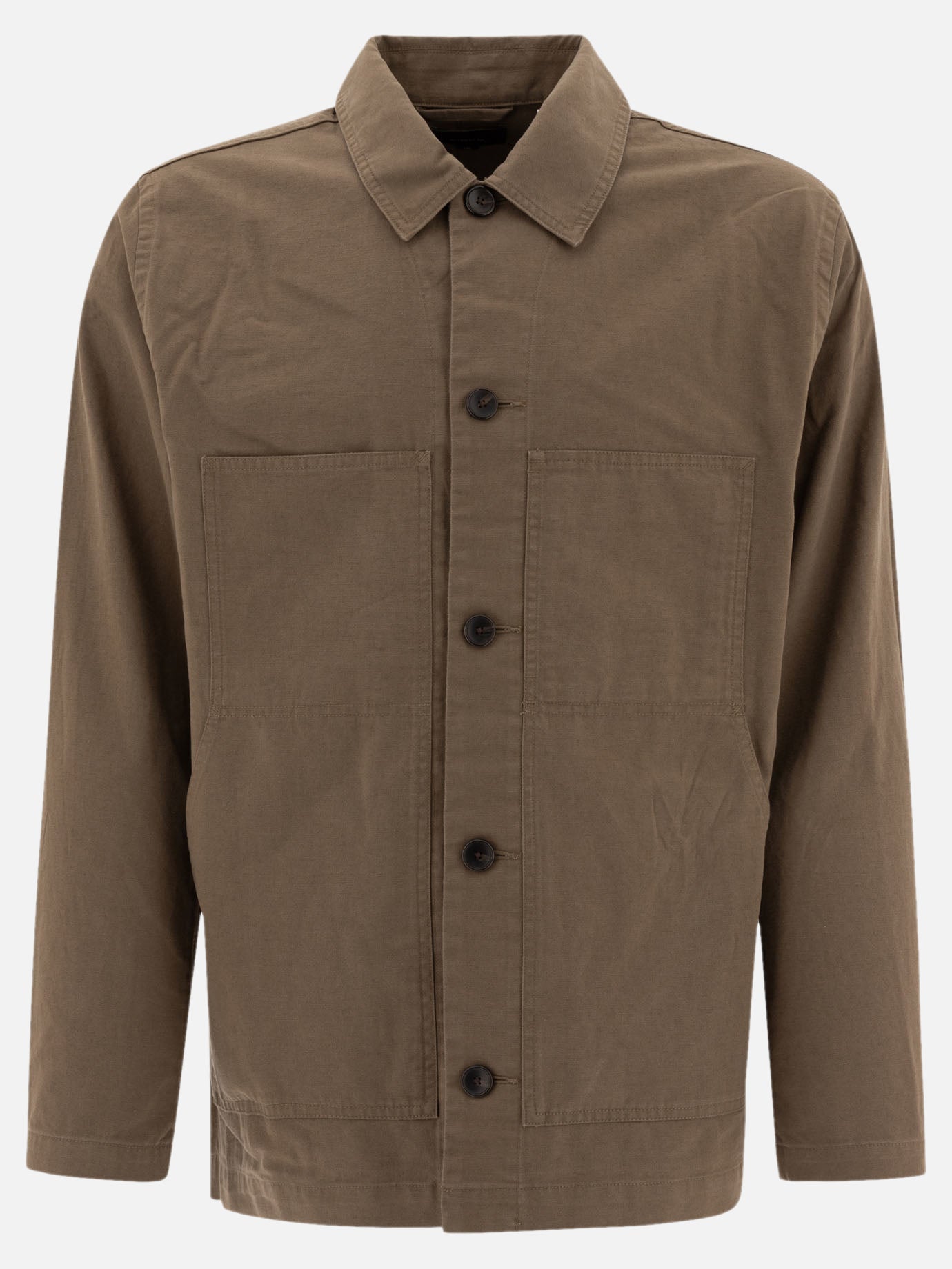 Giacche overshirt Solid colour  Verde - Vince Uomo | PDP | VIETTI Online Store | Zoom-Modal
