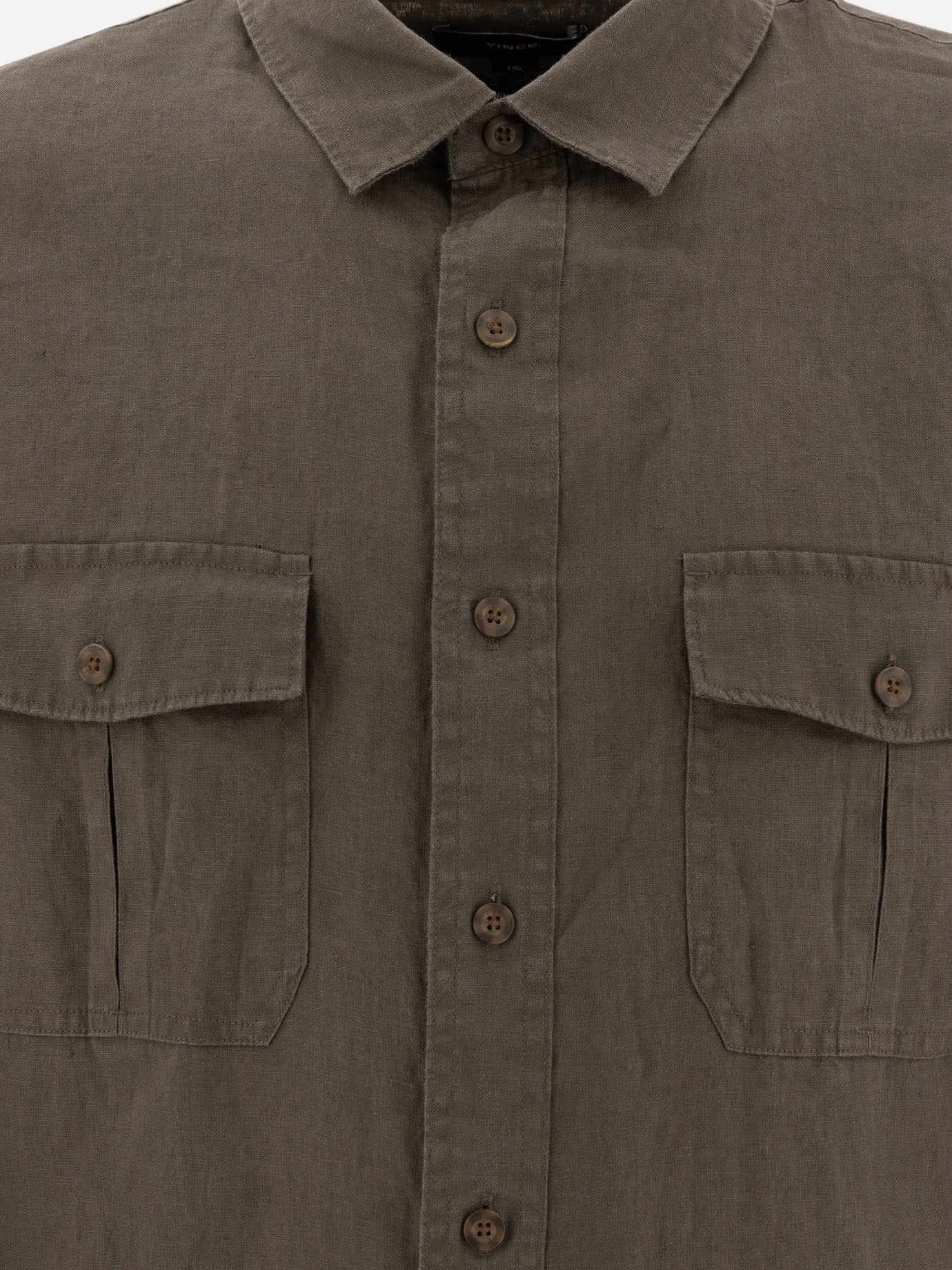 Linen "Utility" Shirt