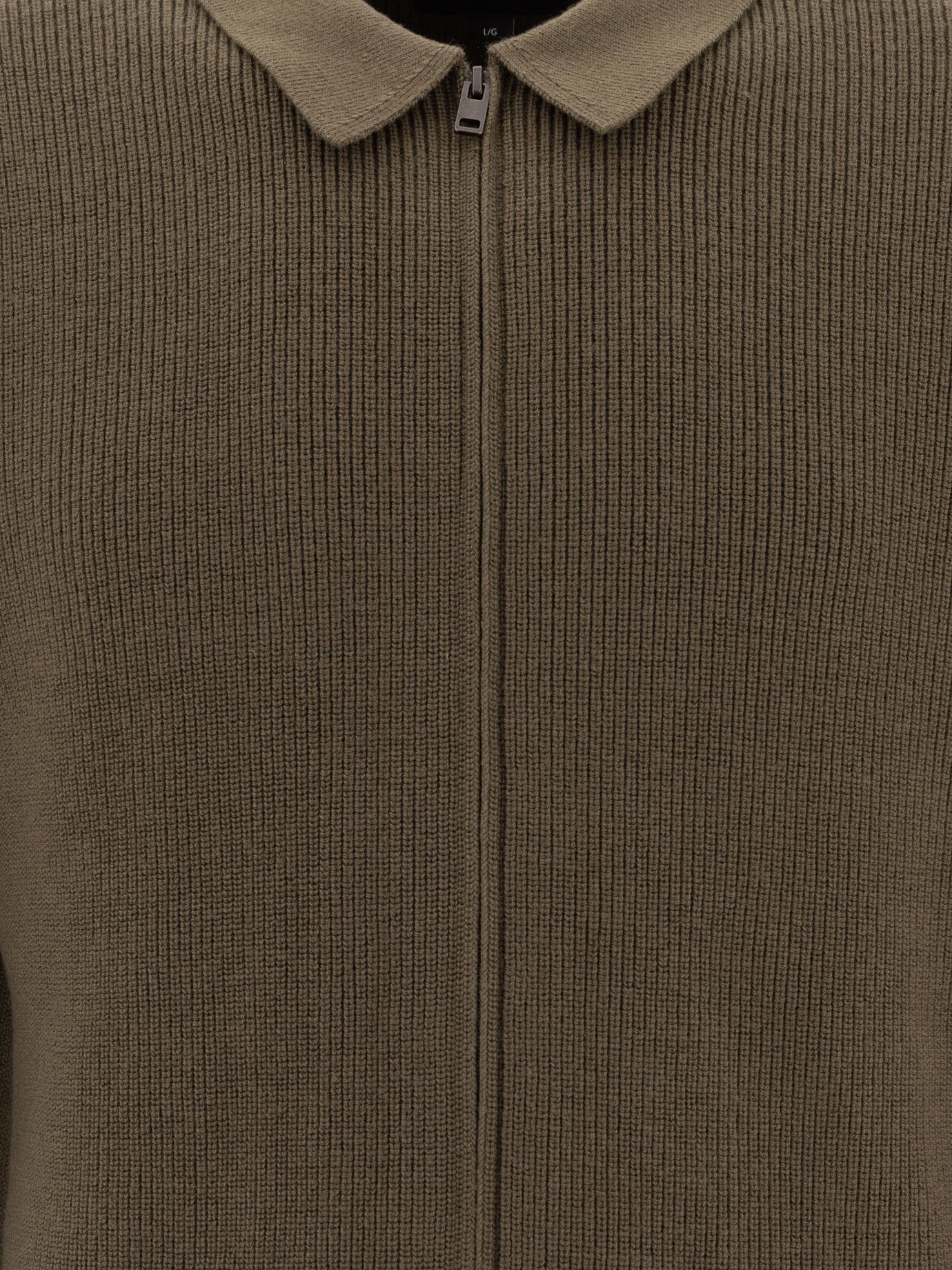 Vince Cardigan in misto lana 12254416_S Green thumbnail_3