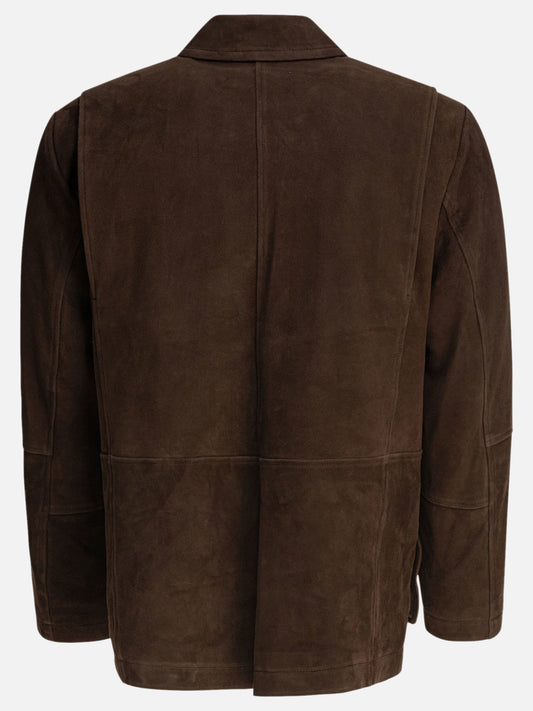 Giacche in pelle Solid colour  Marrone - Vince Uomo | PLP | VIETTI Online Store | 2
