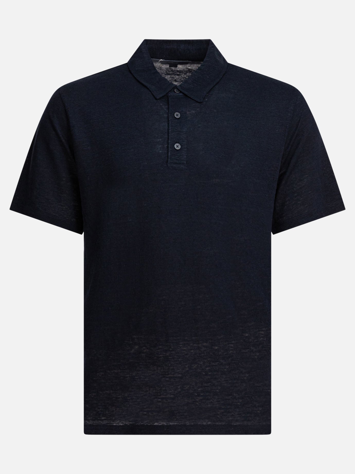 Vince Polo in lino 11950622_M Blue thumbnail_1