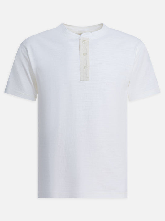 Crewneck t-shirts Solid colour  White - Buzz Rickson's Men | PLP | VIETTI Online Store 
