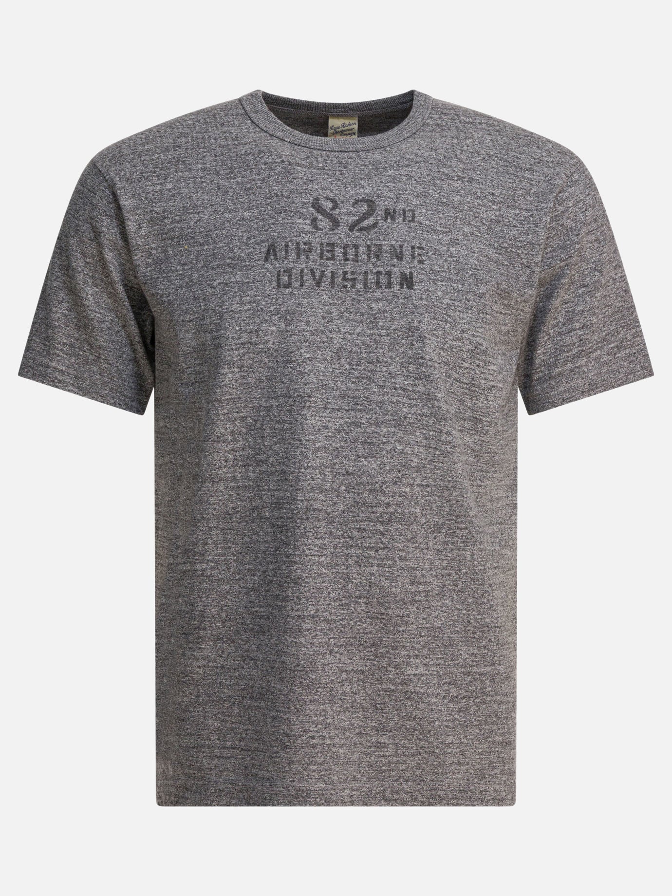 Crewneck t-shirts Print  Grey - Buzz Rickson's Men | PDP | VIETTI Online Store | Zoom-Modal
