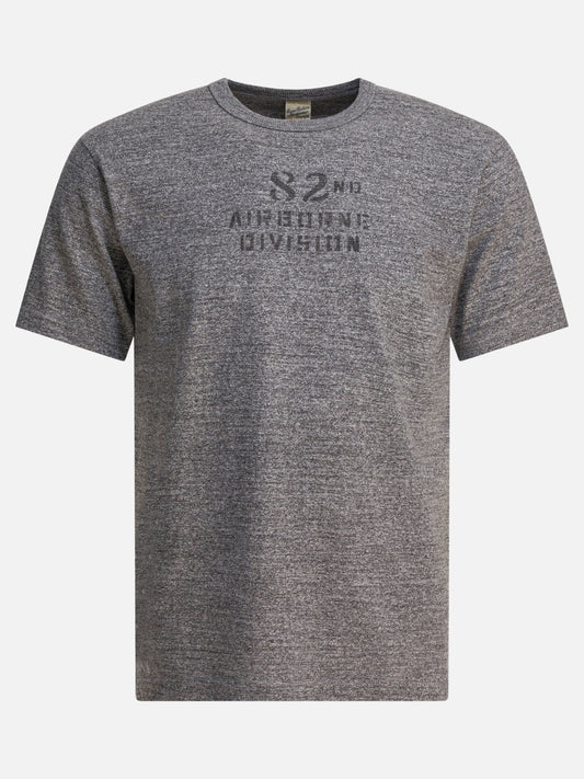 Crewneck t-shirts Print  Grey - Buzz Rickson's Men | PLP | VIETTI Online Store 
