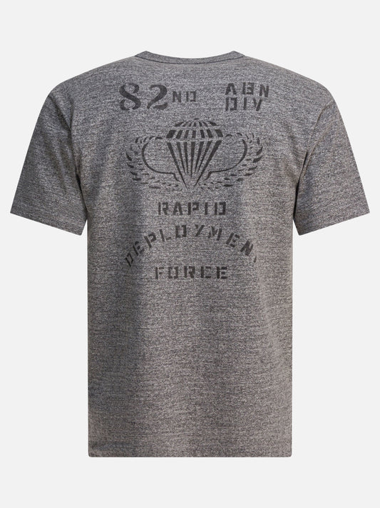 Crewneck t-shirts Print  Grey - Buzz Rickson's Men | PLP | VIETTI Online Store | 2
