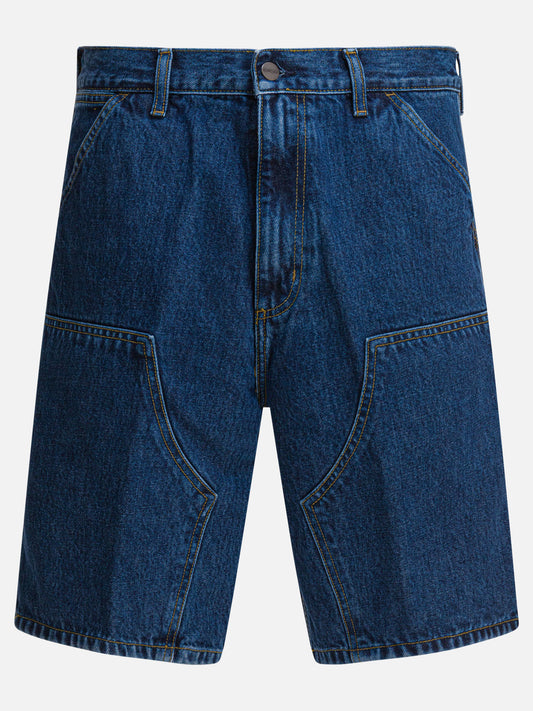 Five pockets shorts Denim  Blue - Carhartt WIP Men | PLP | VIETTI Online Store 

