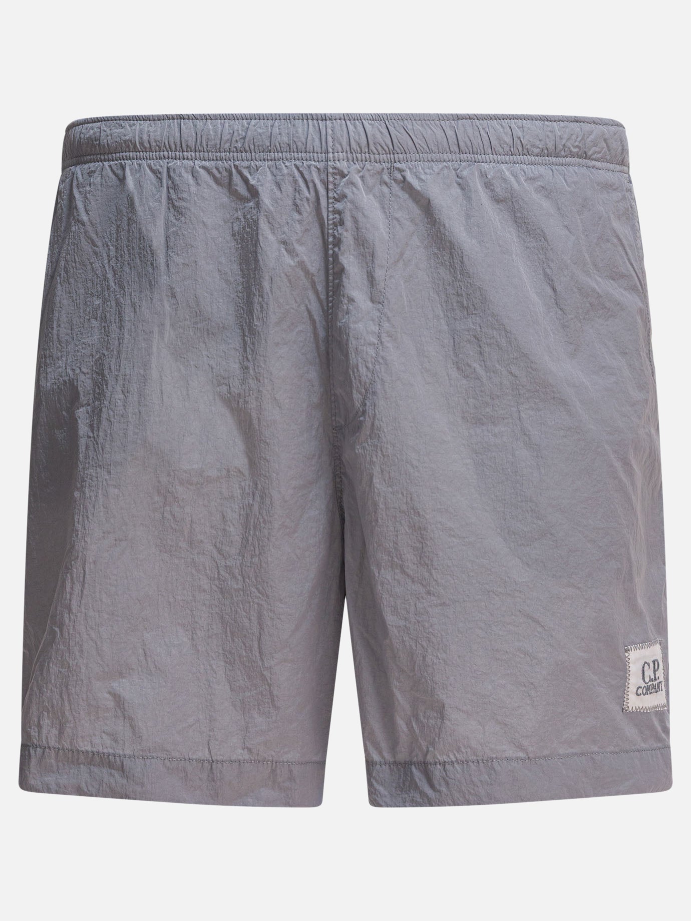 Short da mare Logo  Grigio - C.P. Company Uomo | PDP | VIETTI Online Store | thumbnail
