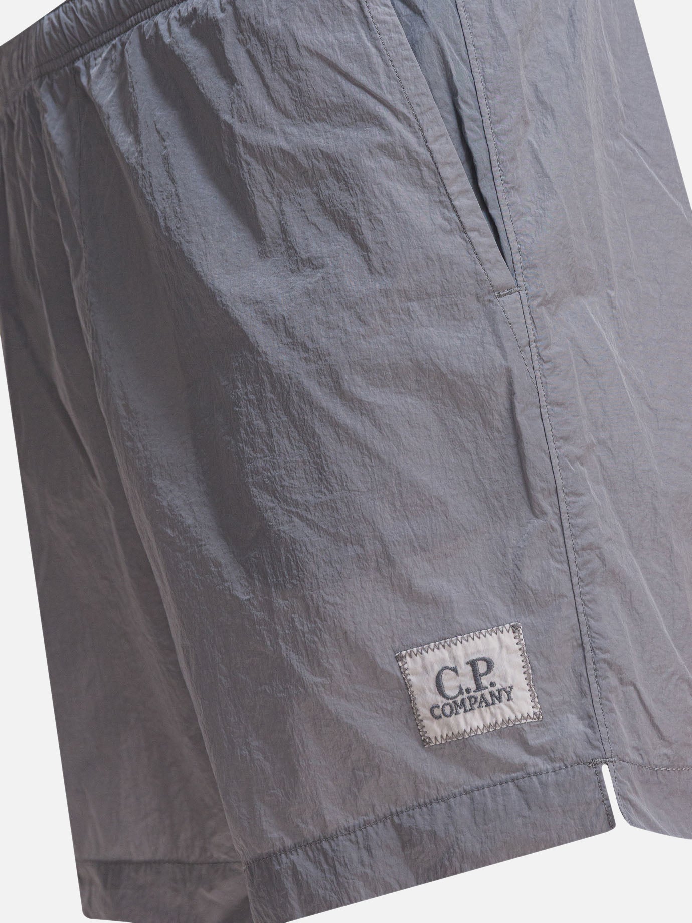 Short da mare Logo  Grigio - C.P. Company Uomo | PDP | VIETTI Online Store | thumbnail_4