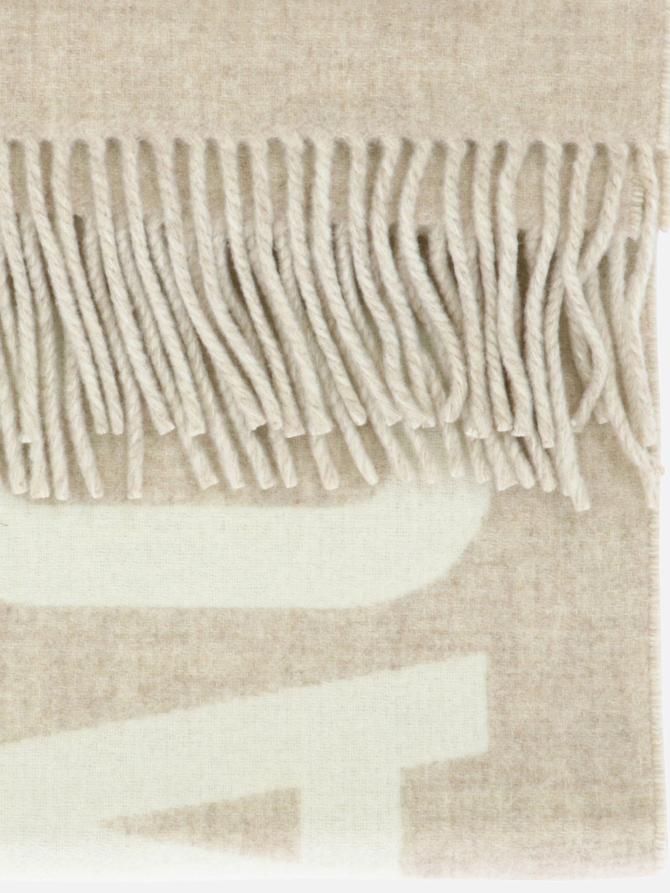 Sciarpe con frange 100% wool  Beige - Jacquemus Uomo | PDP | VIETTI Online Store | thumbnail_2