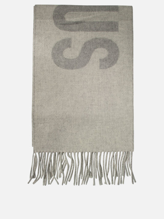 Sciarpe con frange 100% wool  Grigio - Jacquemus Uomo | PLP | VIETTI Online Store 
