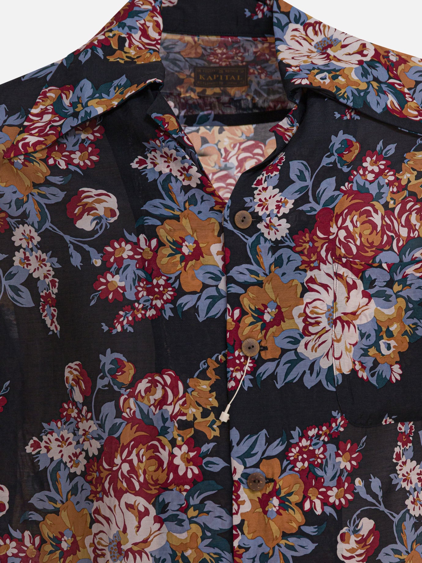 Casual shirts Floral  Black - KAPITAL Men | PDP | VIETTI Online Store | Zoom-Modal_3
