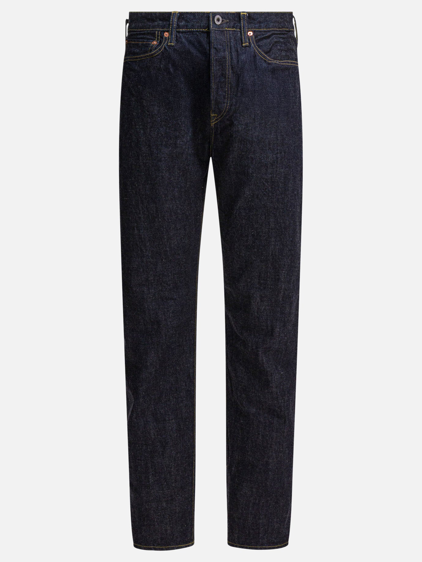 Straight-leg jeans Solid colour  Blue - KAPITAL Men | PDP | VIETTI Online Store | thumbnail