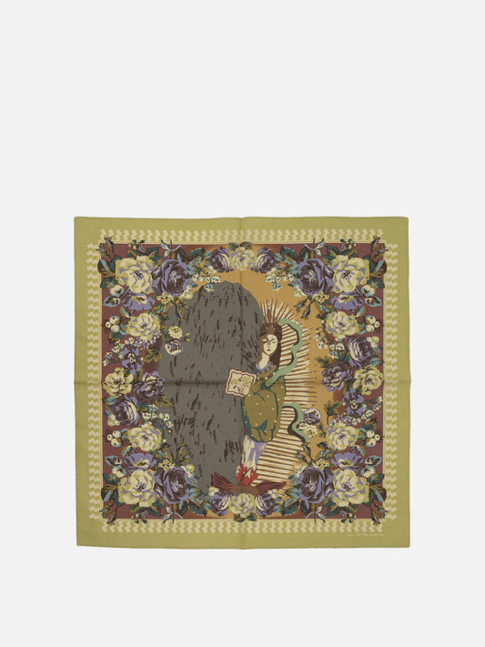 Silk scarves 100% cotton  Yellow - KAPITAL Men | PLP | VIETTI Online Store 
