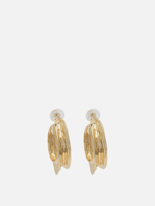Earrings 100% brass  Gold - Self-portrait Women | PLP | VIETTI Online Store 
