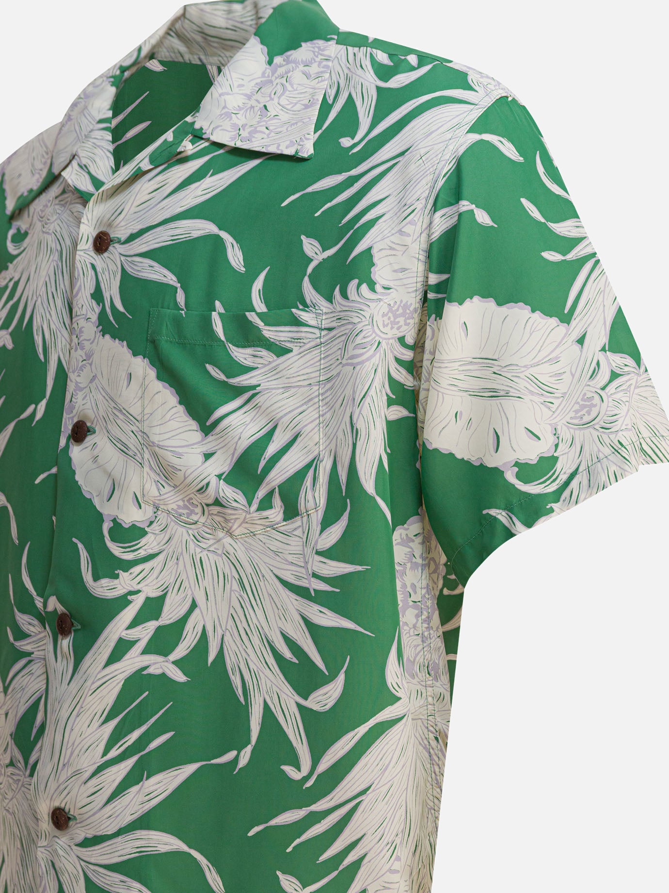 Casual shirts Floral  Green - Sun Surf Men | PDP | VIETTI Online Store | thumbnail_4