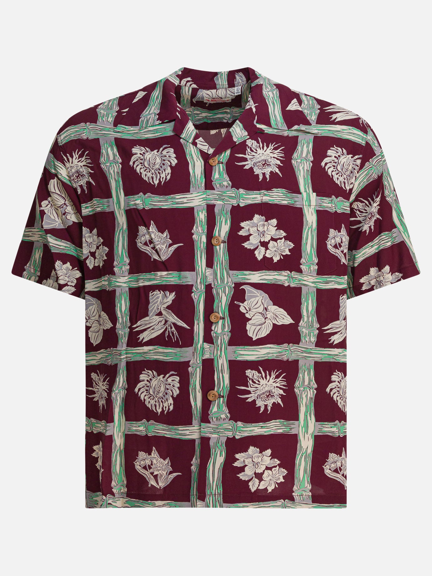 Camicie casual Floral  Bordeaux - Sun Surf Uomo | PDP | VIETTI Online Store | thumbnail