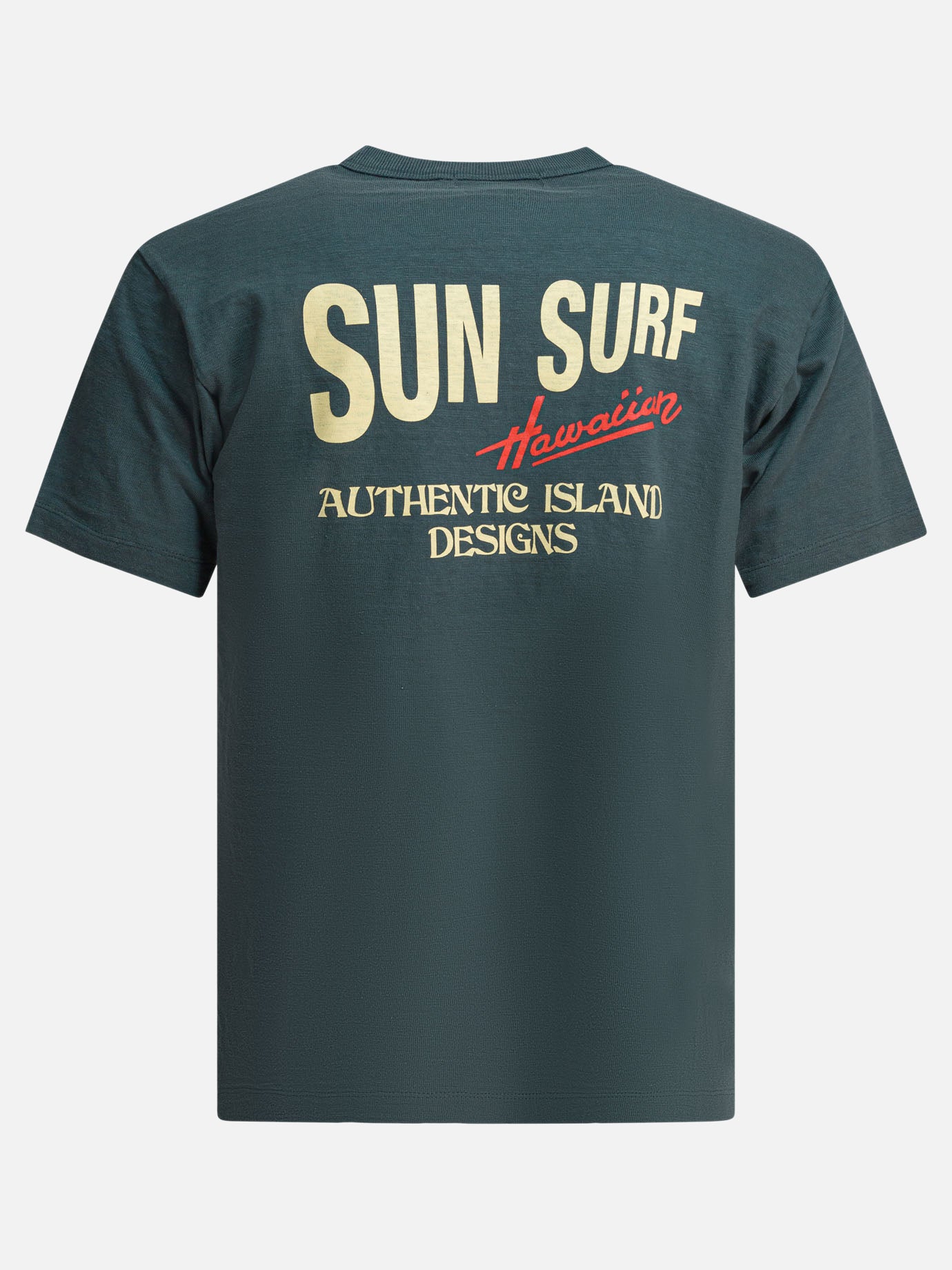 Crewneck t-shirts Logo  Green - Sun Surf Men | PDP | VIETTI Online Store | Zoom-Modal_2
