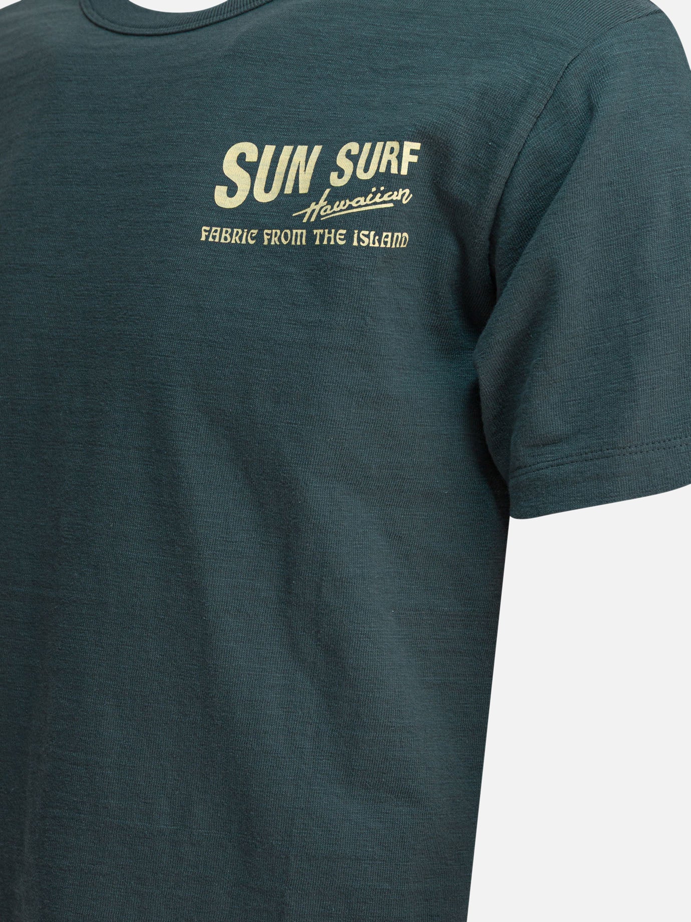 Crewneck t-shirts Logo  Green - Sun Surf Men | PDP | VIETTI Online Store | Zoom-Modal_4
