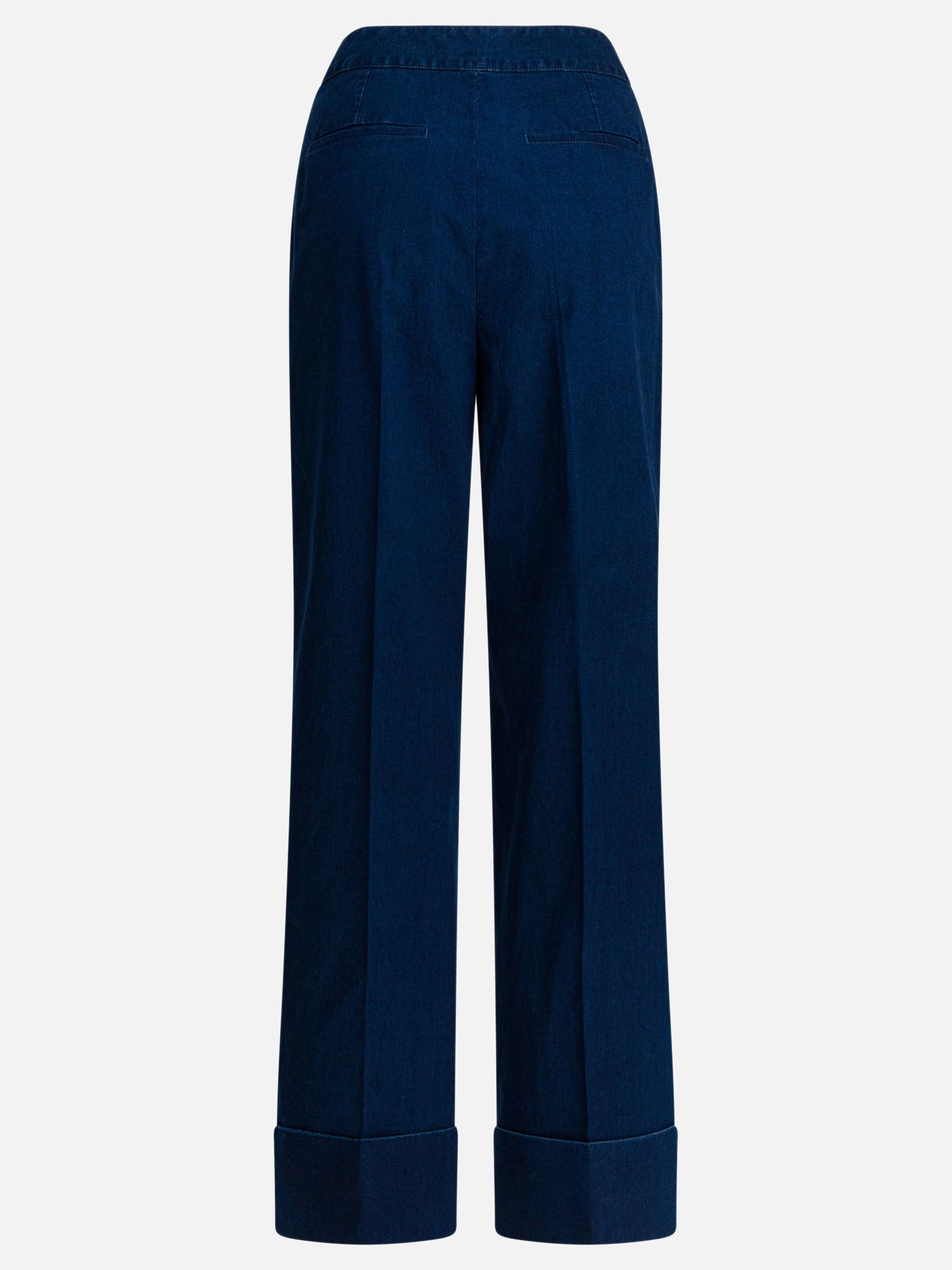 Wide-leg jeans Denim  Blue - Valentino Women | PDP | VIETTI Online Store | Zoom-Modal_2
